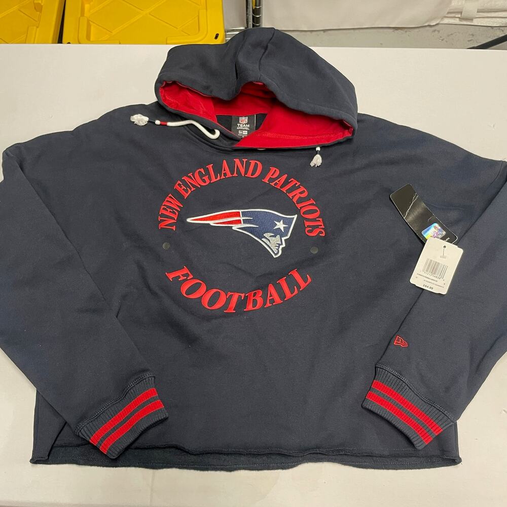 New England Patriots New Era NFL Team Apparel Women's Hoodie NWT